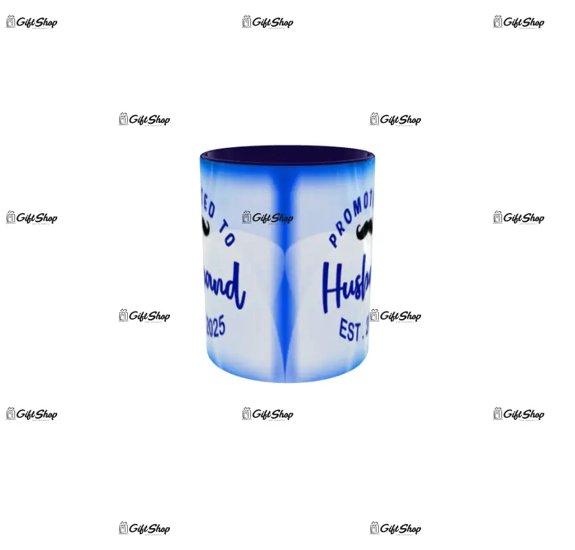 Promoted to husband ( anul dorit ), cana ceramica, 330ml, model cgs1733